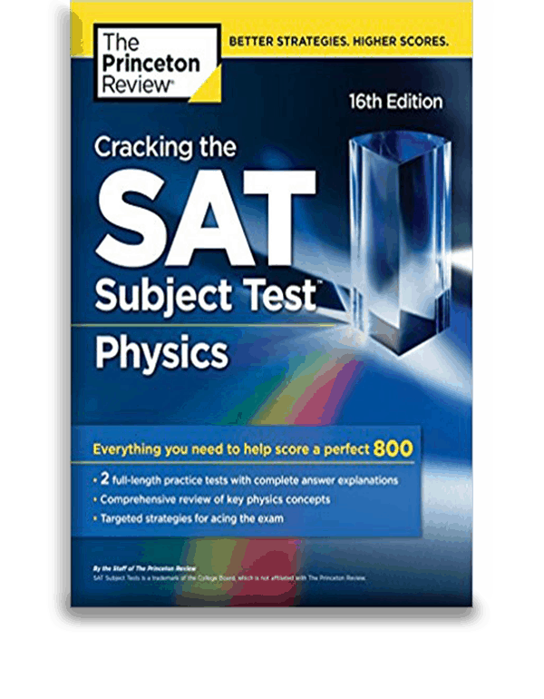 Physics　in　Questa　Subject　SAT　the　Learning　Bookstore　Cracking　Test