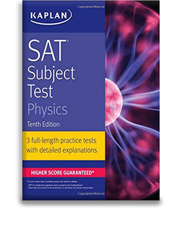 SAT Subject Test Physics "10th Edition" (Kaplan) Buy IELTS, SAT, TOEFL, ACT, GRE, GMAT