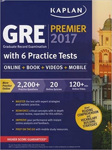 Kaplan GRE Premier 2017