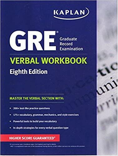 Kaplan GRE Verbal Workbook